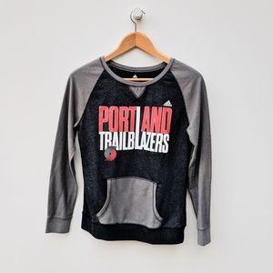 ✨Adidas | NBA Portland Trailblazer Crew Sweatshirt